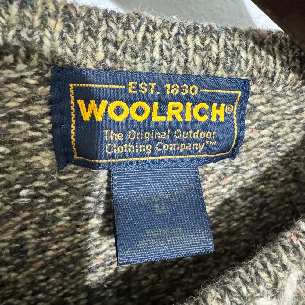 Woolrich Women's Vintage Wool Blend Cardigan Size Medium - Picture 7 of 10